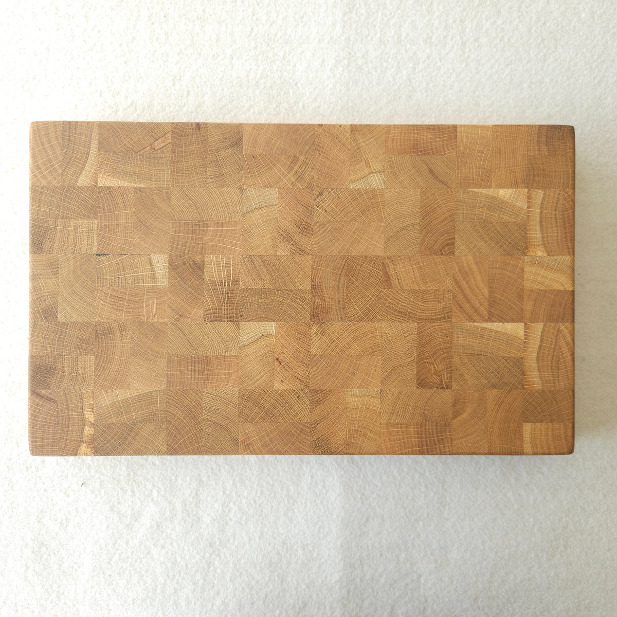Custom Stove Cover for Rogger. 32x21x2 inches oak end grain board